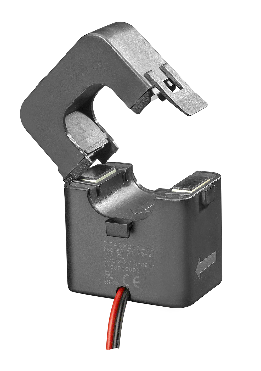 Split-core current transformer for electricity meter 400/5A CTA6