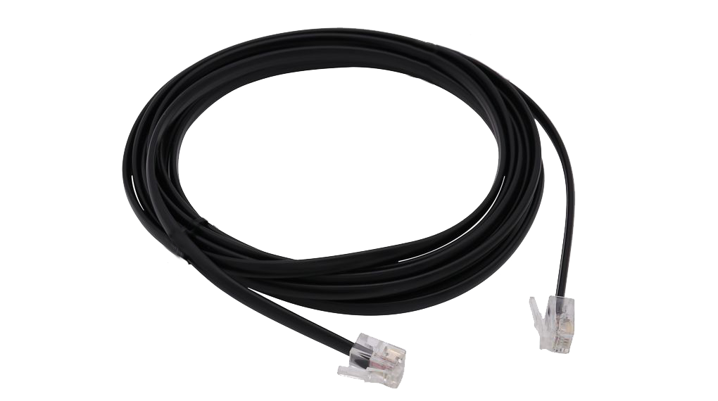 Cable RJ12 Male/RJ12 Male, 1m